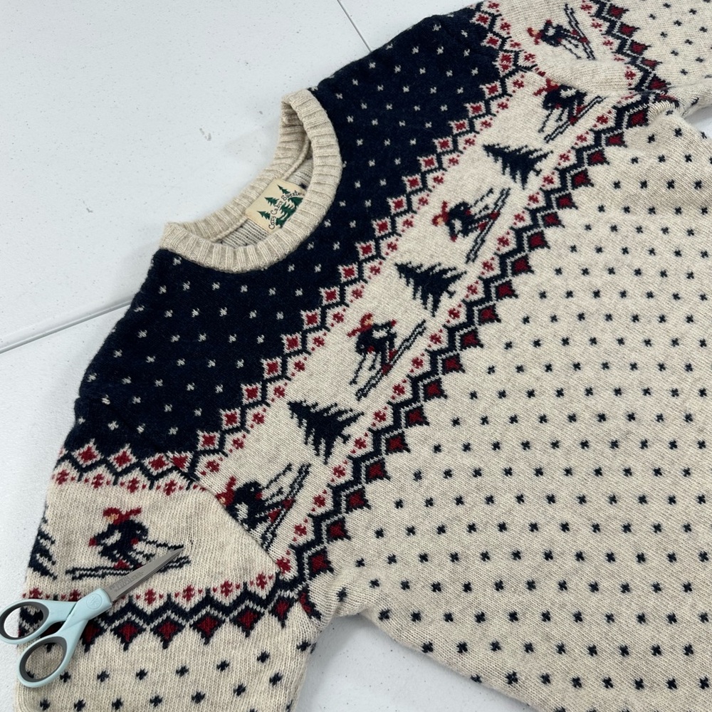 Kiel James Patrick Navy and Cream Sweater 2800 - Picture 16 of 16